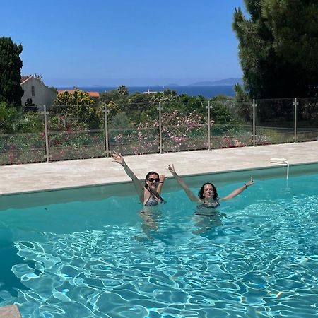 Corsicadream Arone Superbe Appartement Dans Villa, Vue Panoramique Mer, Piscine, Proche Porticcio Pietrosella Kültér fotó